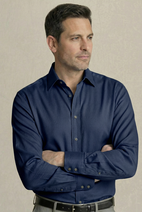 Beaumont Twill Non-Iron Shirt with Pocket